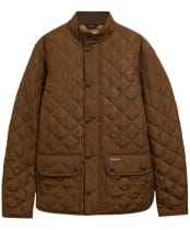 Men's Barbour Lowerdale Quilted Jacket - Dark Sand
