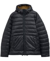  Men's Barbour Re-Engineered Hadden Quilted Jacket - Dark Navy
