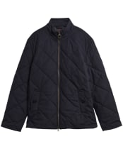 Men's Barbour Corden Quilted Jacket - Dark Navy