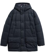 Men's Barbour Winter Bedale Puffer Jacket - Dark Navy
