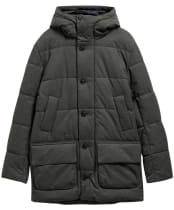 Men's Barbour Winter Bedale Puffer Jacket - Dark Sage