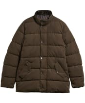 Men's Barbour Powell Puffer Jacket - Dark Sage