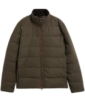 Men's Barbour Noree Quilted Jacket - Dark Sage