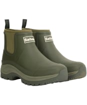Men's Barbour Matfen Chelsea Wellingtons - Olive
