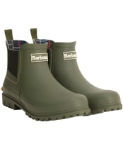 Men's Barbour Andale Chelsea Wellingtons - Dark Olive