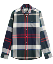 Men’s Barbour Dunoon Tailored Shirt - Evergreen Tartan