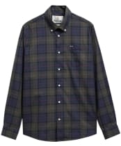 Men’s Barbour Wetherham Tailored Shirt - Shadow Classic Tartan