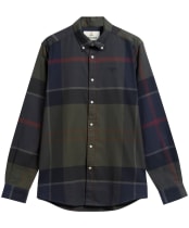 Men’s Barbour Iceloch Tailored Shirt - Shadow Classic Tartan