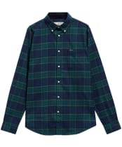 Men’s Barbour Portdown Tailored Shirt - Dark Navy