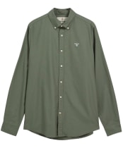 Men's Barbour Oxtown Tailored Shirt - Agave Green