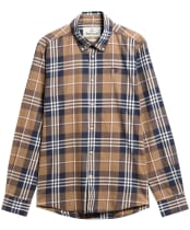 Men's Barbour Edgar Tailored Shirt - Stone