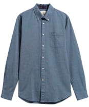 Men's Barbour Marsden Tailored Oxford Shirt - Tarn Blue