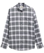 Men's Barbour Telfield Regular Checked Shirt - Navy