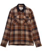 Men's Barbour Grasmoor Relaxed Checked Shirt - Dark Sand