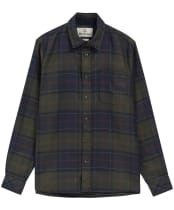 Men's Barbour Fergus Relaxed Tartan Shirt - Shadow Classic Tartan