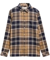 Men's Barbour Bourne Relaxed Tartan Shirt - Birchwood Dress Tartan