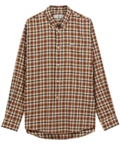 Men's Barbour Fallowlane Regular Fit Checked Shirt - Olive