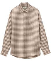 Men's Barbour Cliff Regular Fit Thermo Weave Shirt - Dark Bordeaux