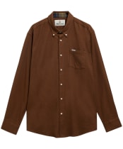 Men's Barbour Sparrowhill Regular Fit Shirt - Dark Sand
