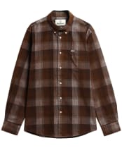 Men's Barbour Winston Regular Fit Checked Shirt - Dark Sand