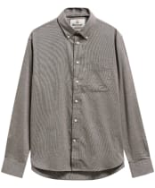 Men's Barbour Nevis Authentic Textured Shirt - Forest Marl