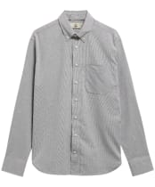 Men's Barbour Nevis Authentic Textured Shirt - Grey Marl