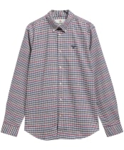 Men's Barbour Rickwood Tailored Gingham Shirt - Navy