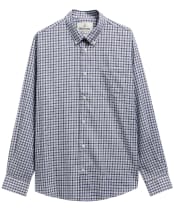Men's Barbour William Regular Fit Checked Shirt - Navy