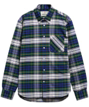 Men's Barbour Findhorn Authentic Highland Check Oxford Shirt - Seaweed