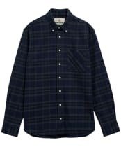 Men's Barbour Mineral Tartan Authentic Shirt - Midnight Loch