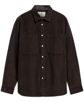 Men's Barbour Authentic Cord Shirt - Brown