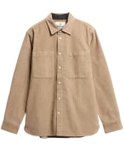 Men's Barbour Authentic Cord Shirt - Washed Stone