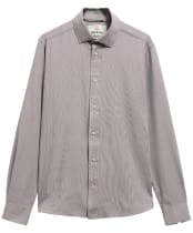 Men's Barbour Beckdale Tailored Houndstooth Shirt - Stone