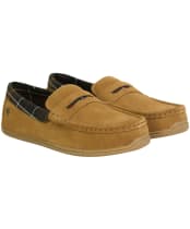 Men's Barbour Albert Slipper - Camel Suede