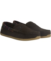 Men's Barbour Albert Slipper - Brown Suede
