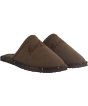 Men's Barbour Everlee Slipper - Dark Brown