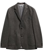 Men's Barbour Fairford Herringbone Blazer - Grey Marl