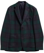 Men's Barbour Kingham Moons Tartan Blazer - Blackwatch Tartan