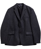 Men's Barbour Bryson Moons Check Blazer - Navy