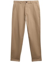 Men's Barbour Sueded Sateen Tailored Fit Trouser - Washed Stone