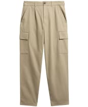 Men's Barbour Washed Cargo Relaxed Fit Trouser - Mushroom