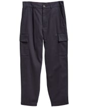 Men's Barbour Washed Cargo Relaxed Fit Trouser - Dark Navy