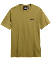 Men's Barbour International Small Logo Tee - Fir Green