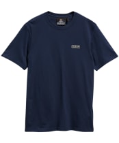 Men's Barbour International Small Logo Tee - Navy Blazer