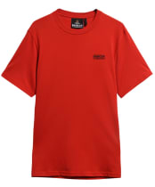 Men's Barbour International Small Logo Tee - FIRE WHIRL