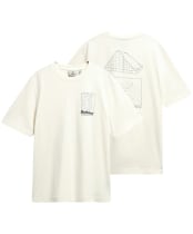 Men's Barbour Woodbine Relaxed Graphic T-Shirt - Whisper White
