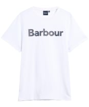 Men's Barbour Halstow Logo Tailored T-Shirt - White