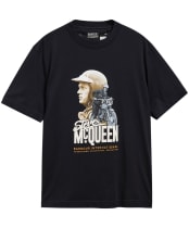 Men's Barbour International Steve McQueen Rainey Graphic T-Shirt - Black