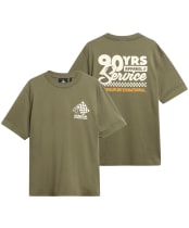 Men's Barbour International Herman Graphic T-Shirt - Mid Olive