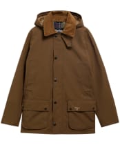 Men's Barbour Winter Ashby Waterproof Jacket - Dark Sand
